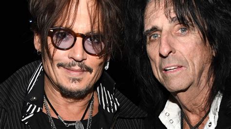 johnny depp with alice cooper.